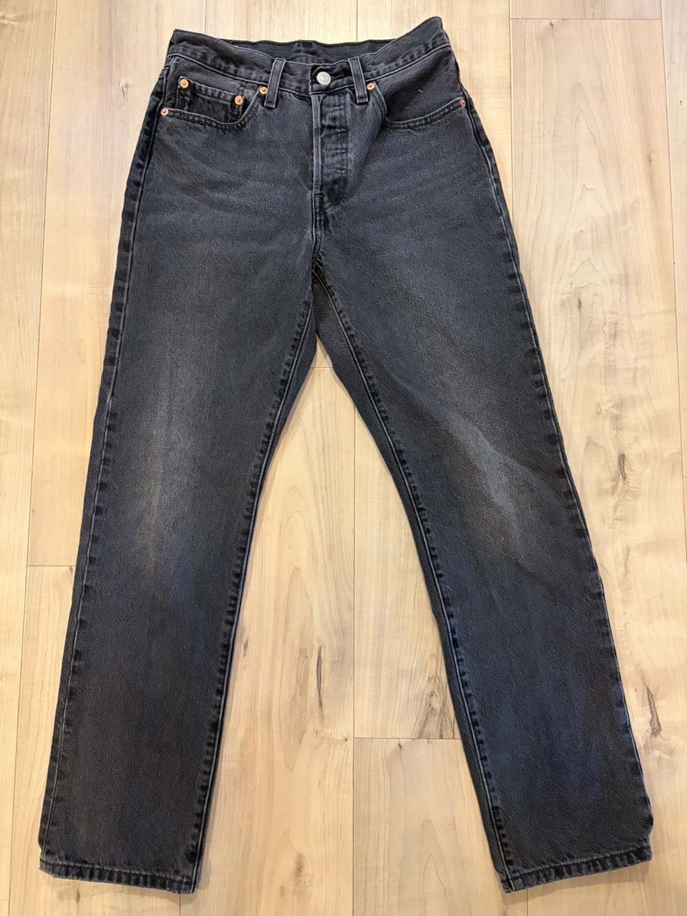 Levi's Women's Black Straight-Leg Jeans